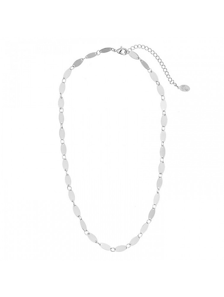 SHE CLOTHES Necklace Sweet Ovals Silver